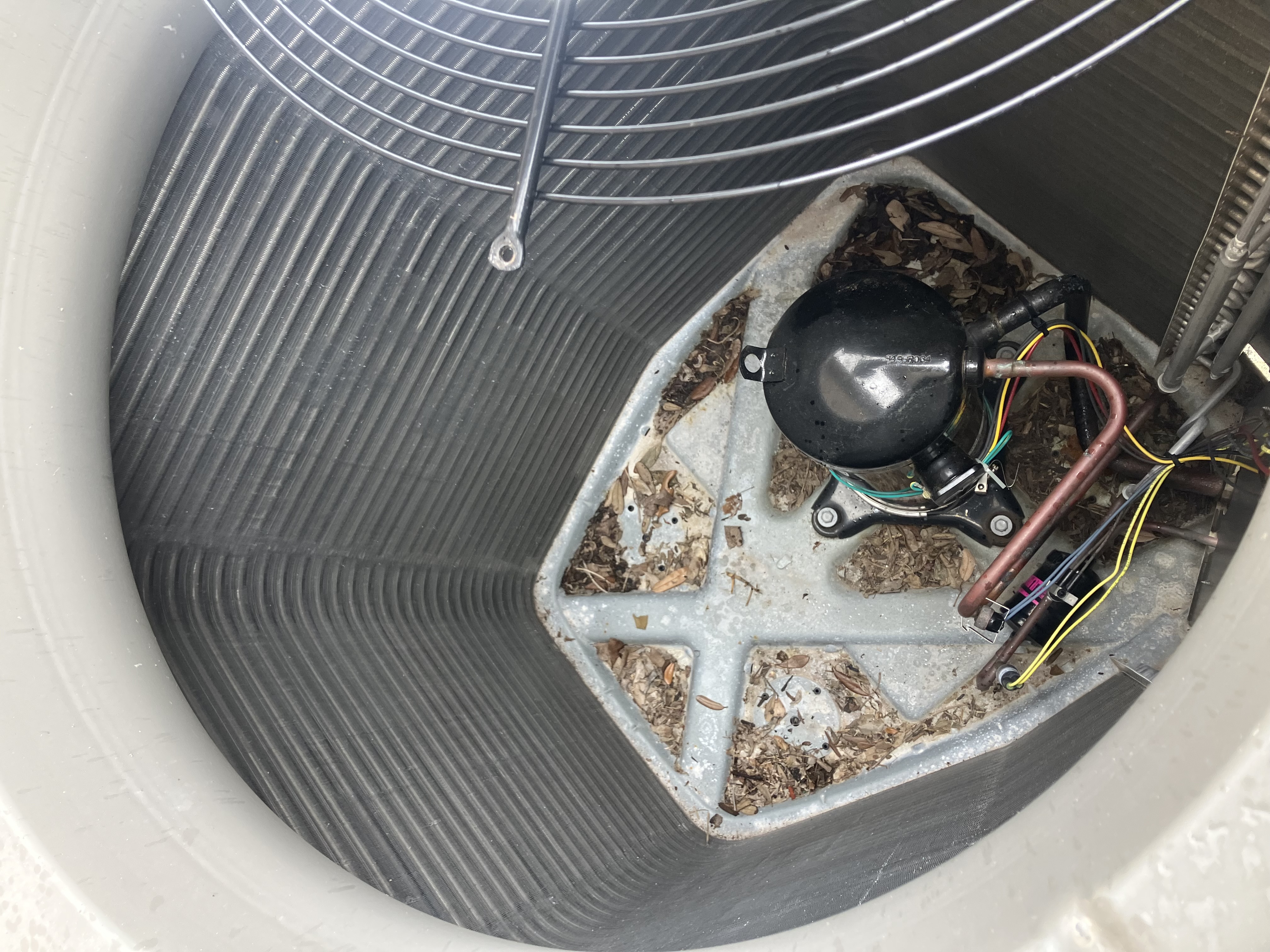 HVAC unit 3 before maintenance